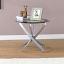 Chrome End Table