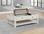 Distressed White Coffee Table