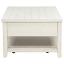 Distressed White Coffee Table