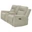 Ivory Reclining Loveseat