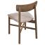Natural Walnut Side Chair