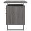 Weathered Grey Computer Desk