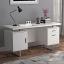 White High Gloss Computer Desk