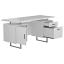 White High Gloss Computer Desk