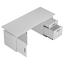 White High Gloss Computer Desk