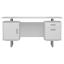 White High Gloss Computer Desk