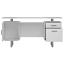 White High Gloss Computer Desk