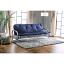 Gray/Navy Futon Mattress