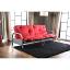 Black/Red Futon Mattress