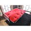 Black/Red Futon Mattress