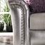 Pewter Love Seat