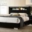 Black/Chrome Bed