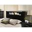 Black/Chrome Bed