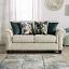 Beige Loveseat