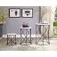 White/Black Nesting Table