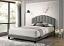 Dark Gray Queen Bed