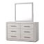 White Oak Dresser with Mirror