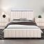 Beige Bed
