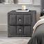 Dark Gray Nightstand