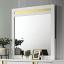 White/Gold Mirror
