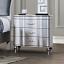 Silver Nightstand