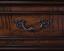 Dark Cherry Dresser Detail