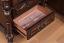 Dark Cherry Nightstand Detail