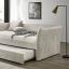 Beige Twin Daybed w/ Trundle
