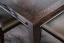 Espresso Dining Table Detail