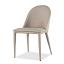 Brown/White Side Chair
