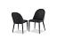 Black/White Side Chair
