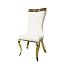 Gold/White Chair