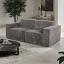 Dark Gray Loveseat 