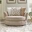 Light Brown Swivel Chair