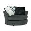 Gun Metal Swivel Chair
