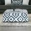 Gun Metal Ottoman
