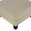 Beige Storage Ottomen