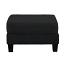 Black Storage Ottomen