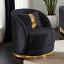 Black/Gold Chair
