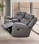 Warm Gray Glider Recliner Loveseat