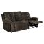 Brown Manual Reclining Sofa