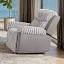 Gray Manual Glider Recliner
