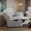 Gray Manual Reclining Loveseat
