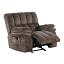 Dark Brown Glider Recliner Chair