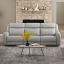 Beige Manual Recliner Sofa