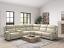 Beige Motion Sectional