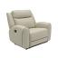 Beige Manual Recliner