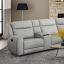 Light Gray Manual Recliner