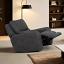 Dark Gray Power Recliner