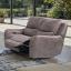 Brown Power Loveseat
